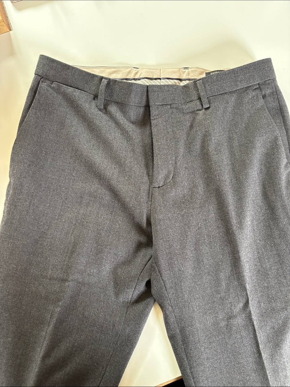 Banana Republic Grey Tailored Slim Pants